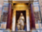 Patung Maria dan Anak di Pantheon Roma