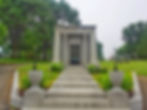 Mausoleum Row at Mount Mora Cemetery