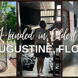 Arrested in Oldest Jail House St. Augustine Florida 