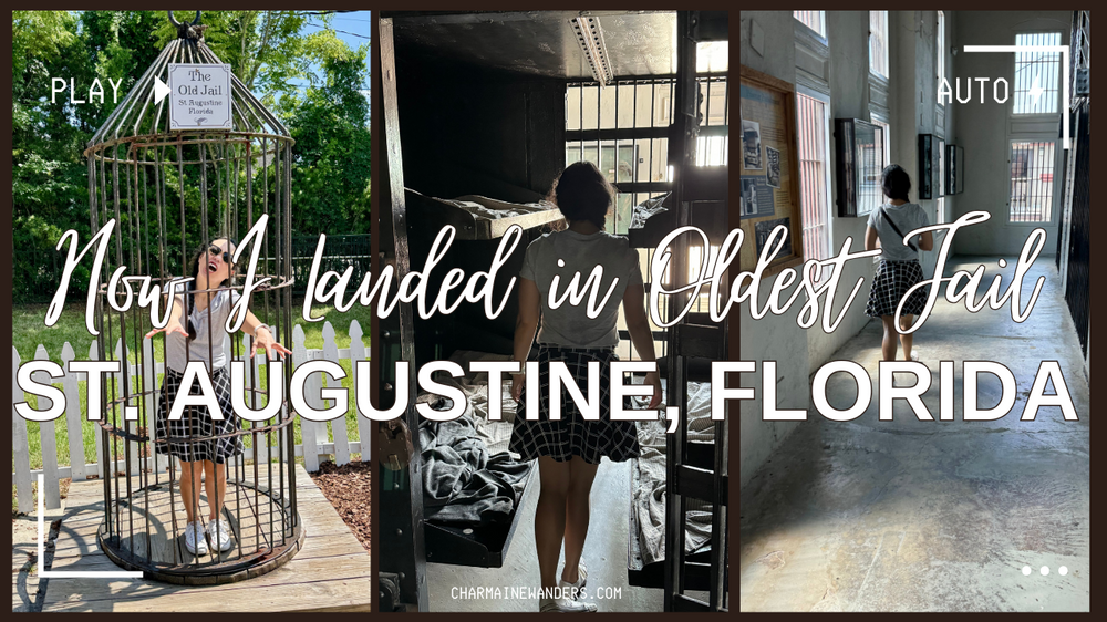 Arrested in Oldest Jail House St. Augustine Florida 