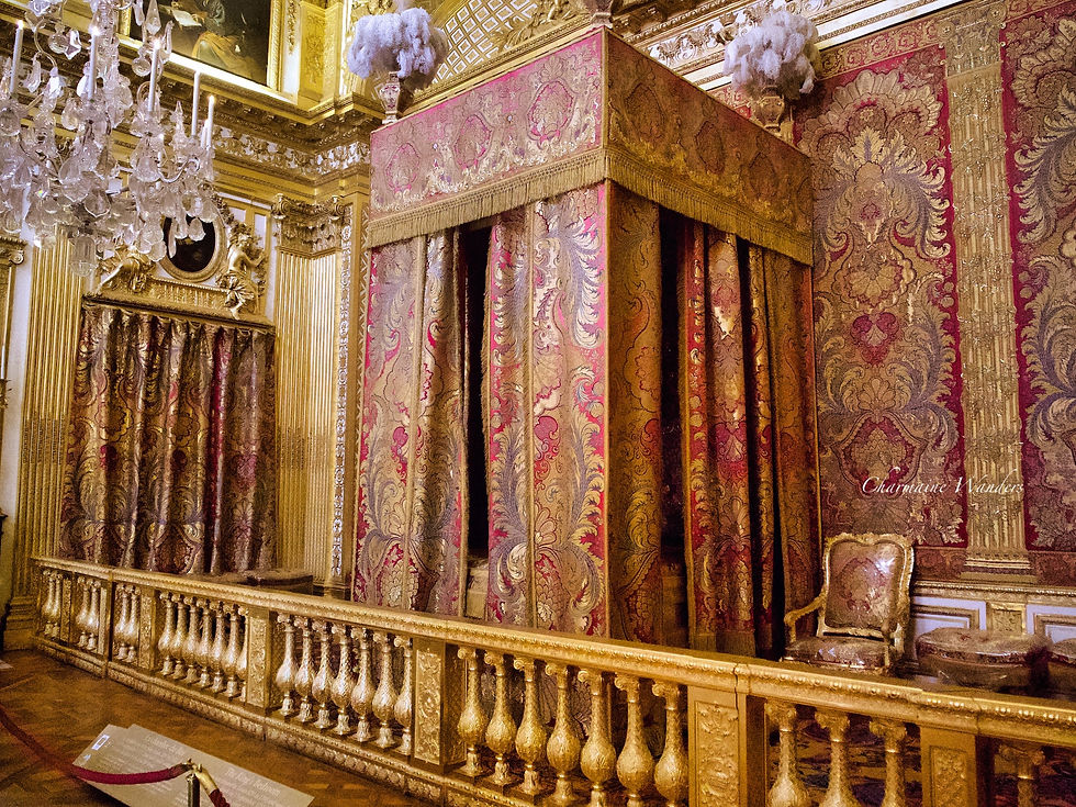 The king's room inside Versailles