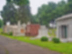 Mausoleum Row at Mount Mora Cemetery