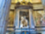 St Yosef dari Tanah Suci bersama Kristus sebagai Anak di Pantheon di Roma