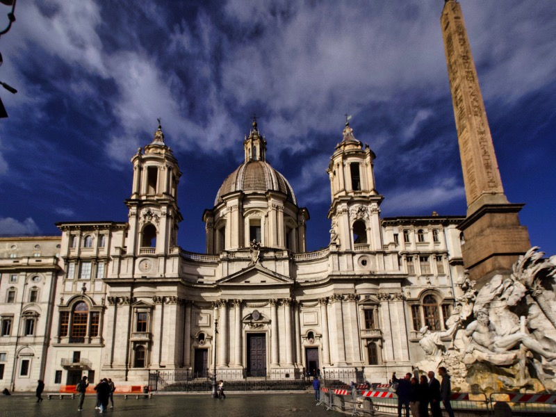 Church of St. Agnes facade