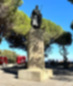 The courtyard at Castelo de São Jorge