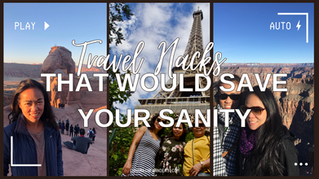 Travel Hacks That’ll Save Your Sanity 