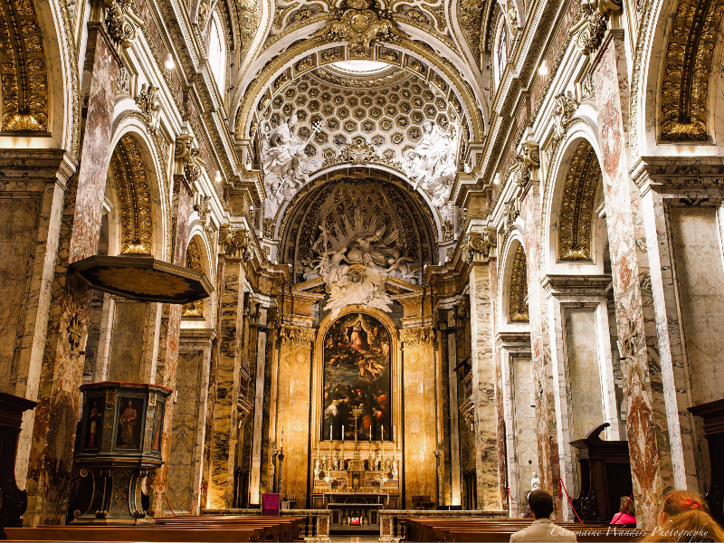 The altar of the St. Louis of the French Church