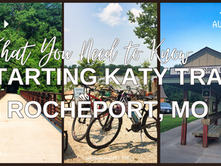 Starting Our Katy Trail Adventure: Rocheport, Missouri