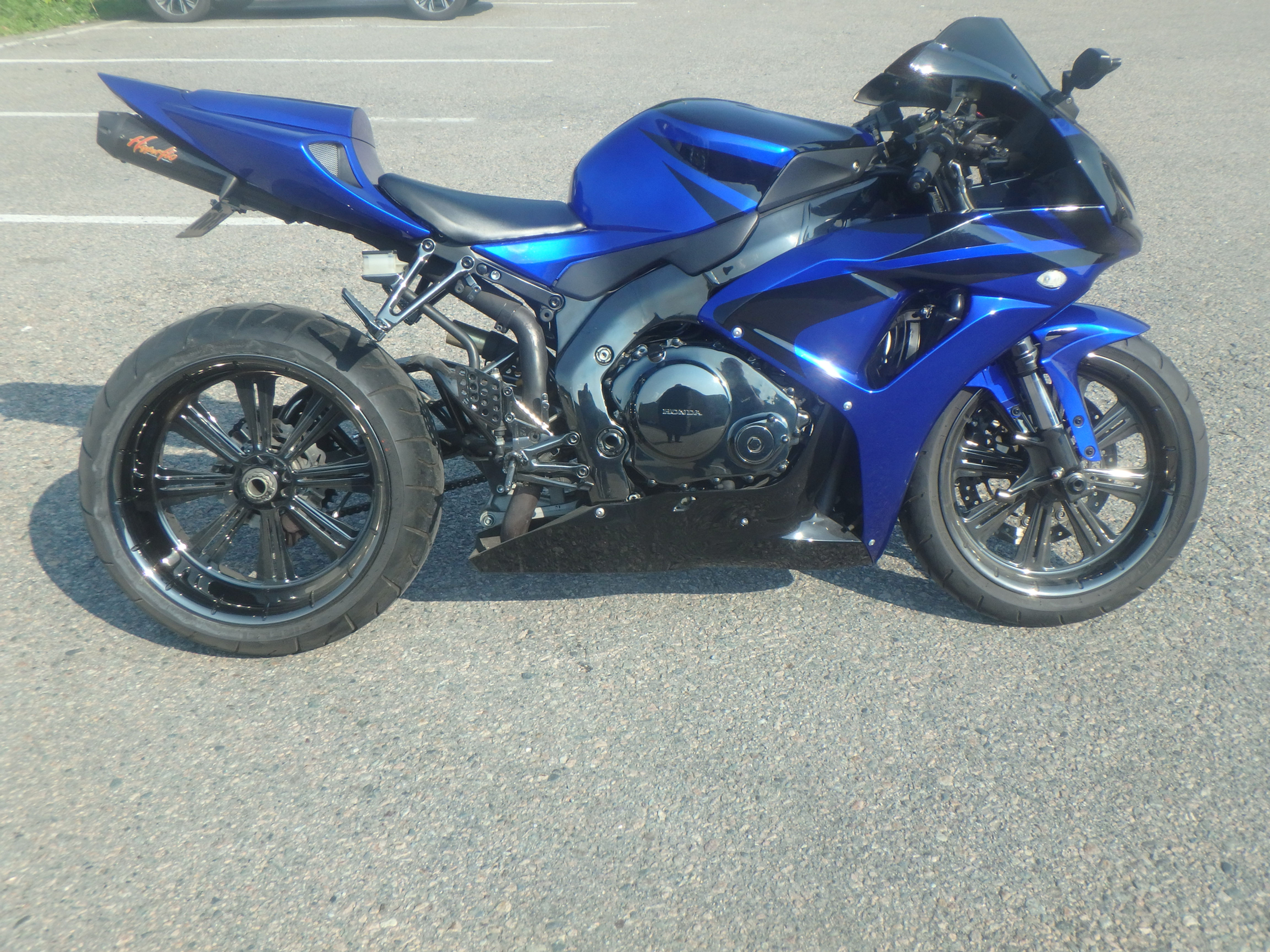 2007 HONDA CBR 1000RR - 240 SINGLE SIDED / BLACK CHROME