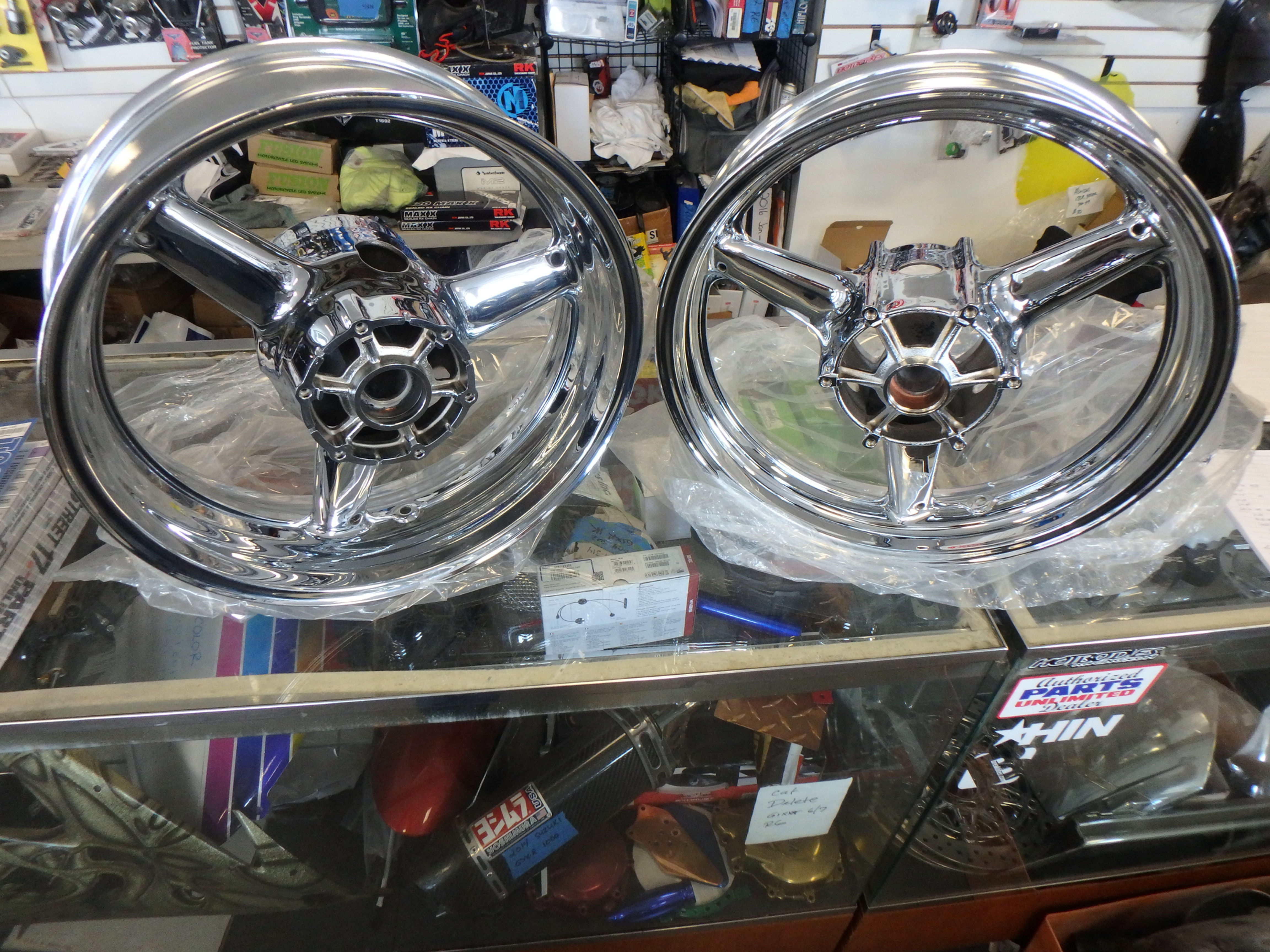 YAMAHA R1 1998 / 2001 CHROME WHEELS