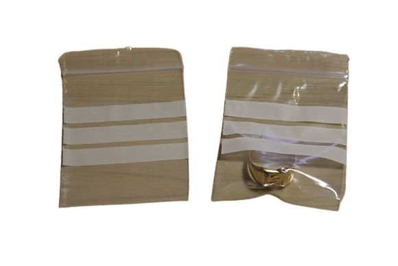 (P009) 3 Striped Ziplock Bag