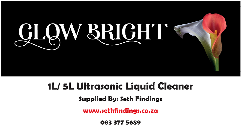 Thumbnail: (T201) Glow Bright Ultrasonic Liquid Cleaner