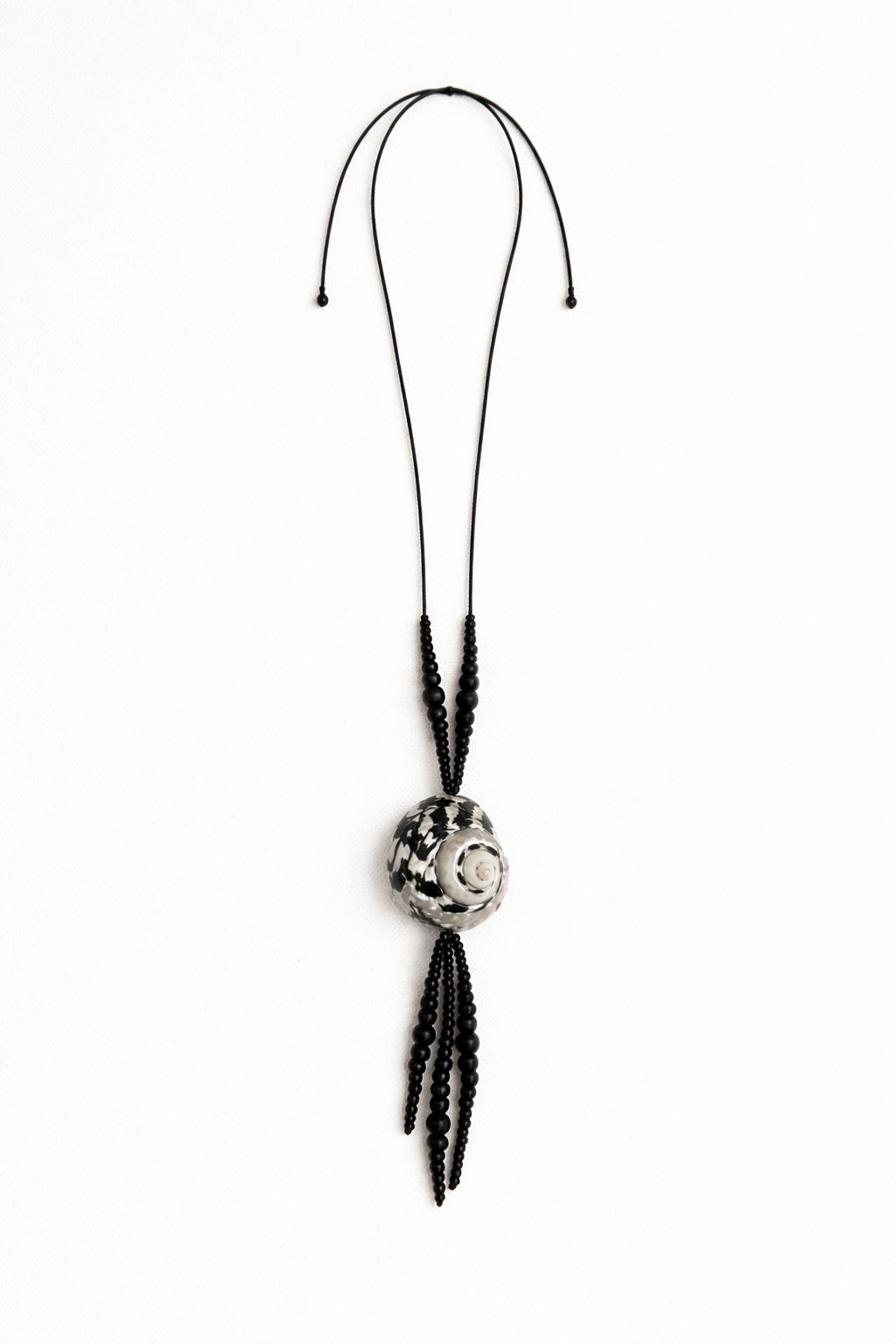 Beaded Tassel Necklace | Hermit