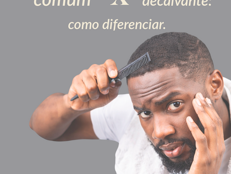 Foliculite comum X Foliculite decalvante: como diferenciar.