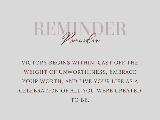 Run Your Victory Lap: Breaking Free From Unworthiness and Embracing Your True Worth