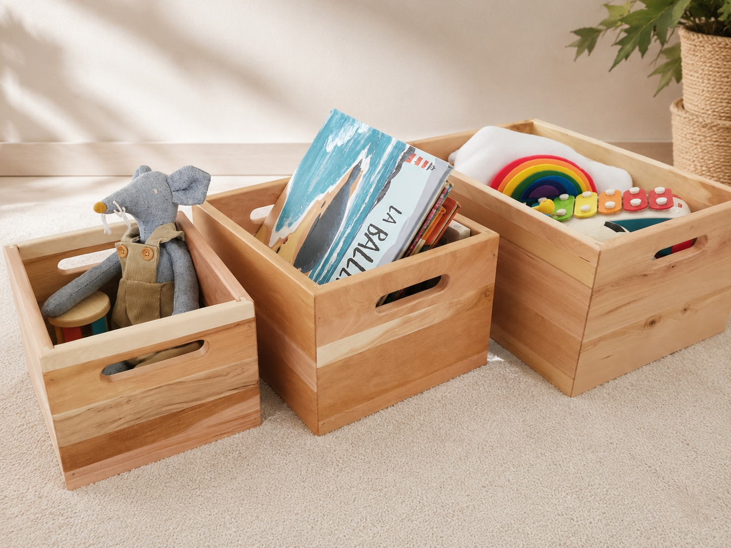 Cajas organizadoras de Lenga