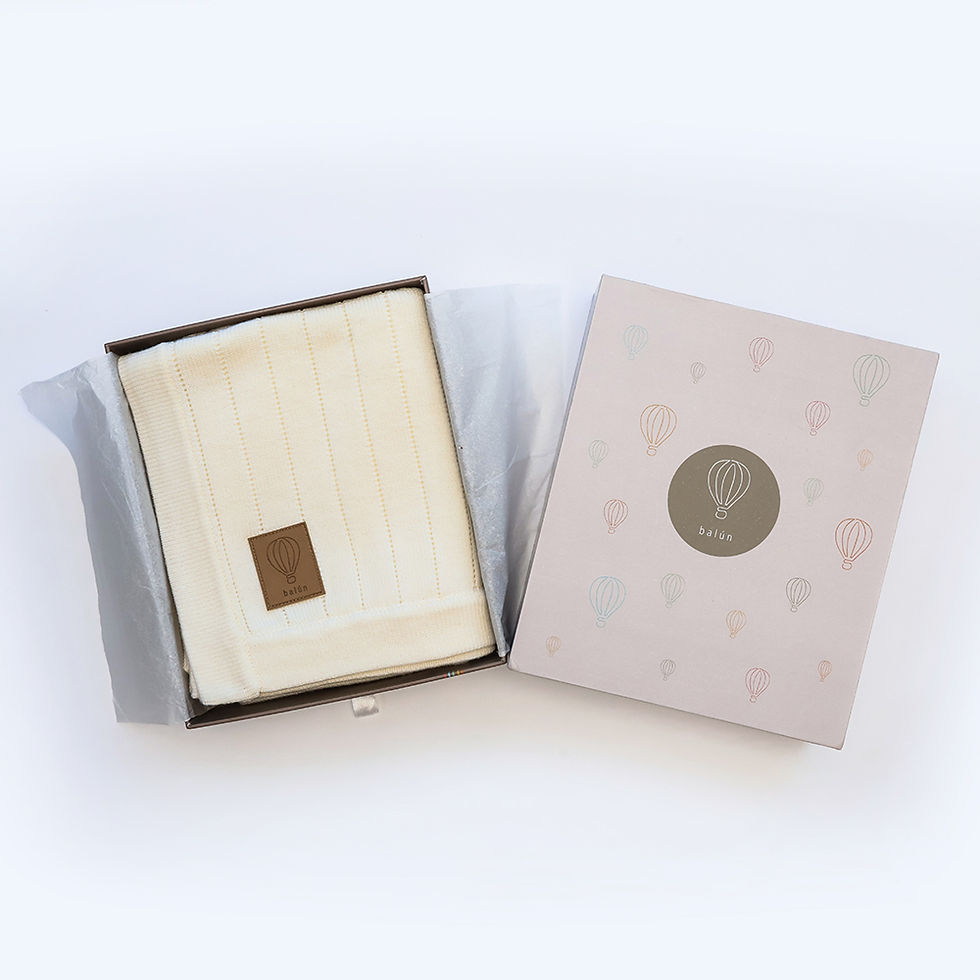 Miniatura: Manta lana merino Balun 80x100cm