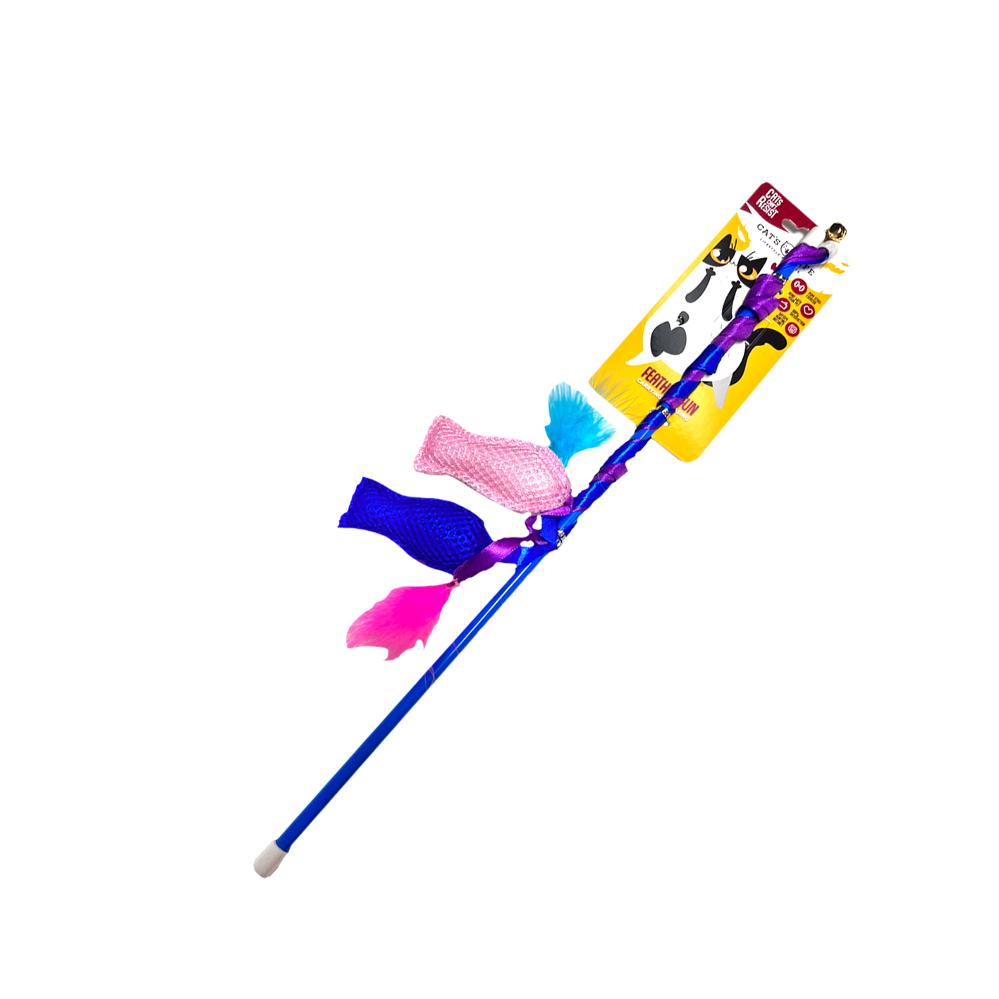 Cat Toy Dangler Fishes and Feather