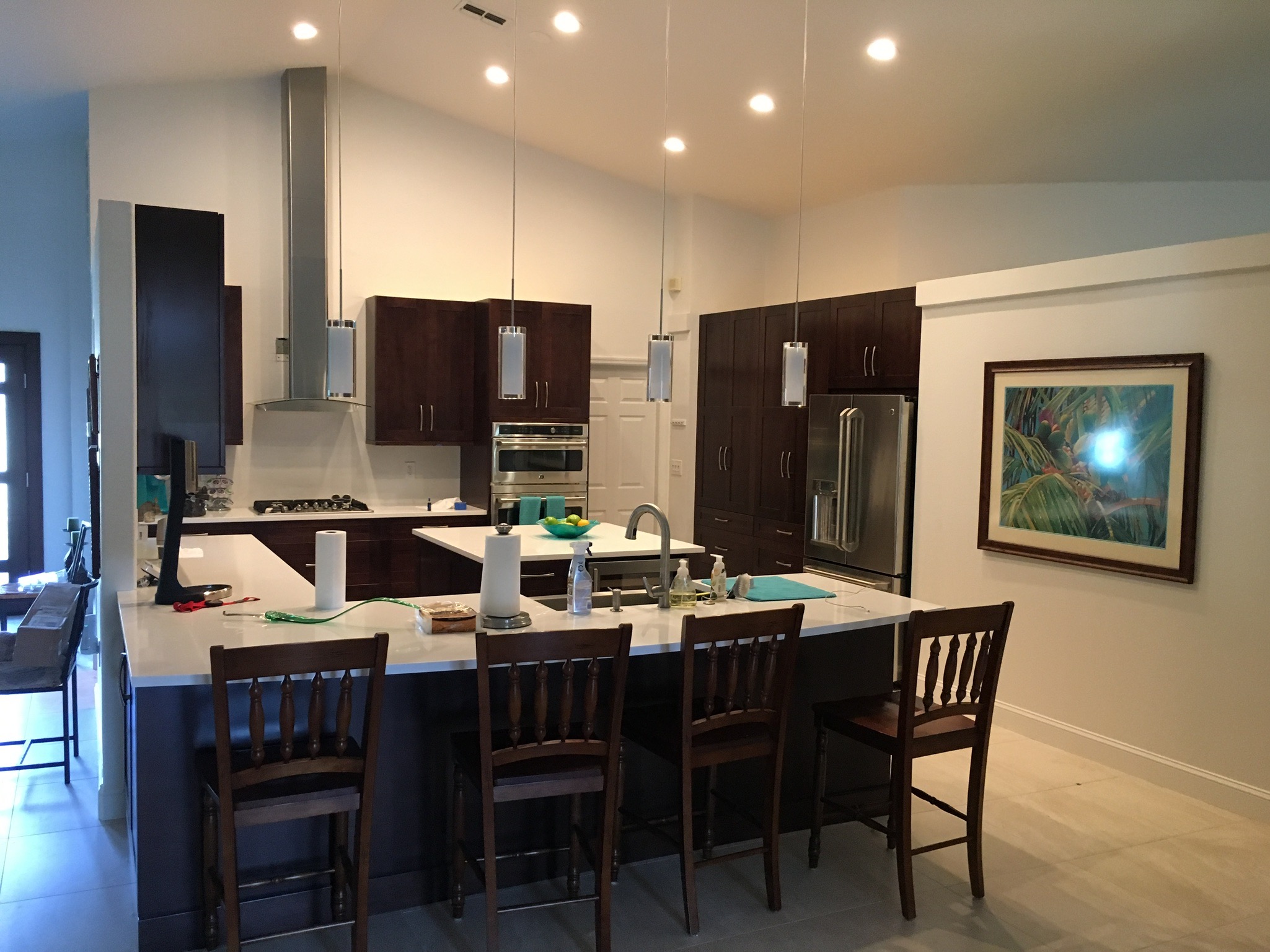 Modernized kitchen (after)