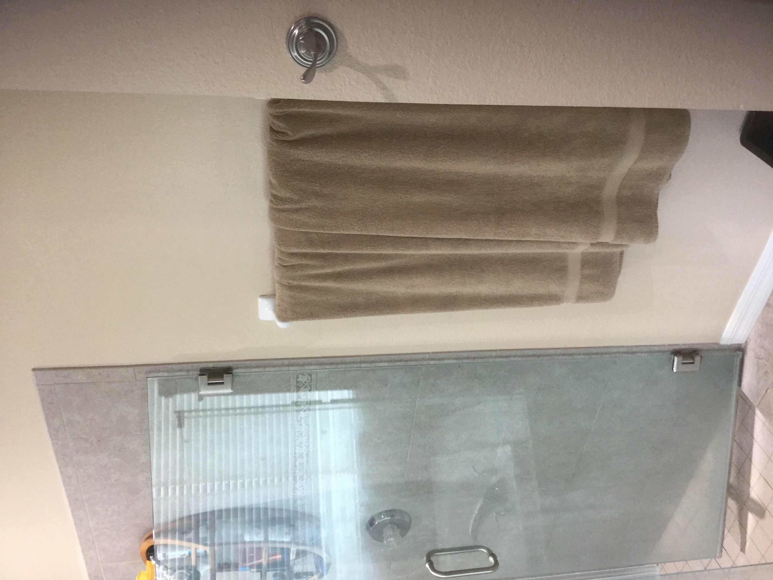 Old towel rack