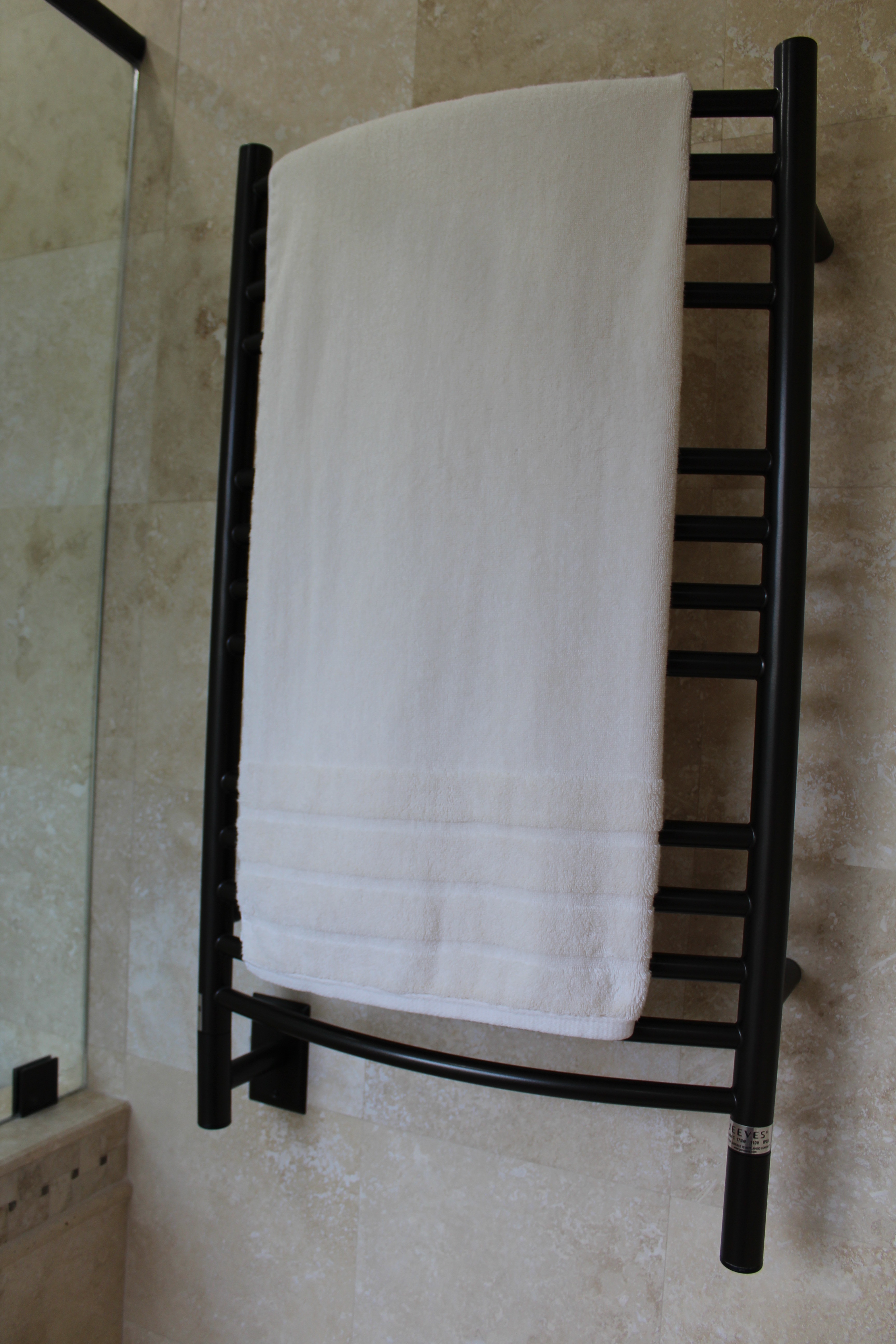 New towel warmer