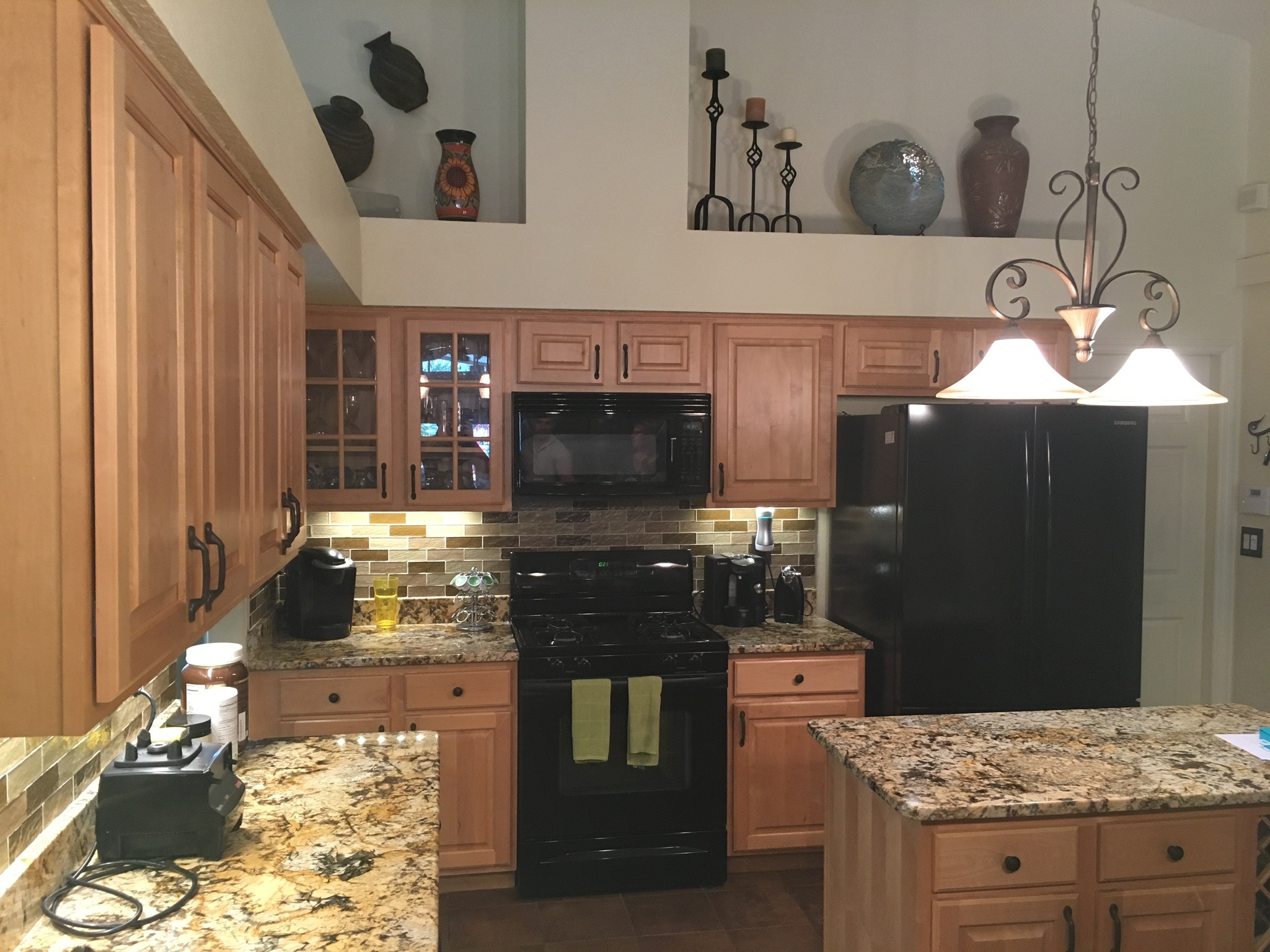 kitchen before