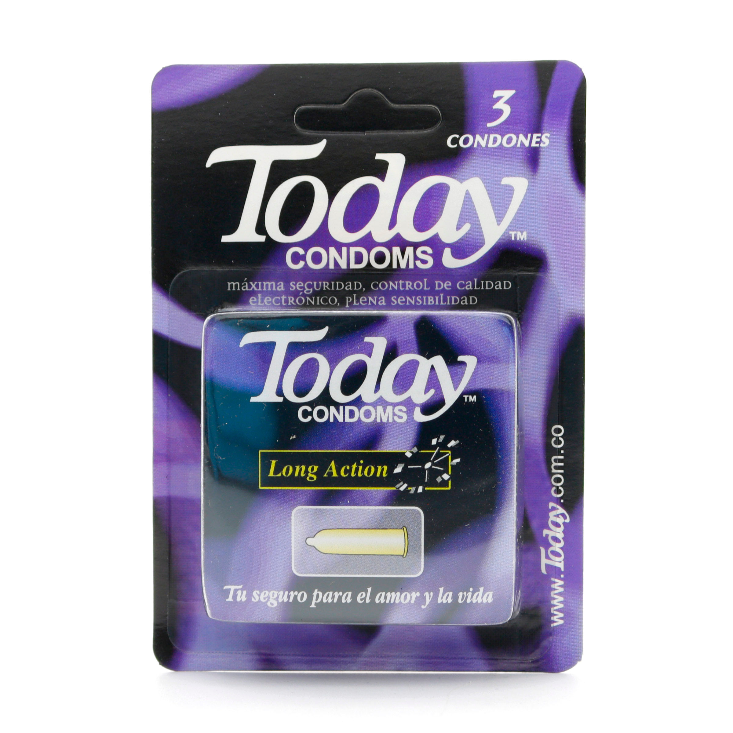 Condones Today Long Action X 3 Uds
