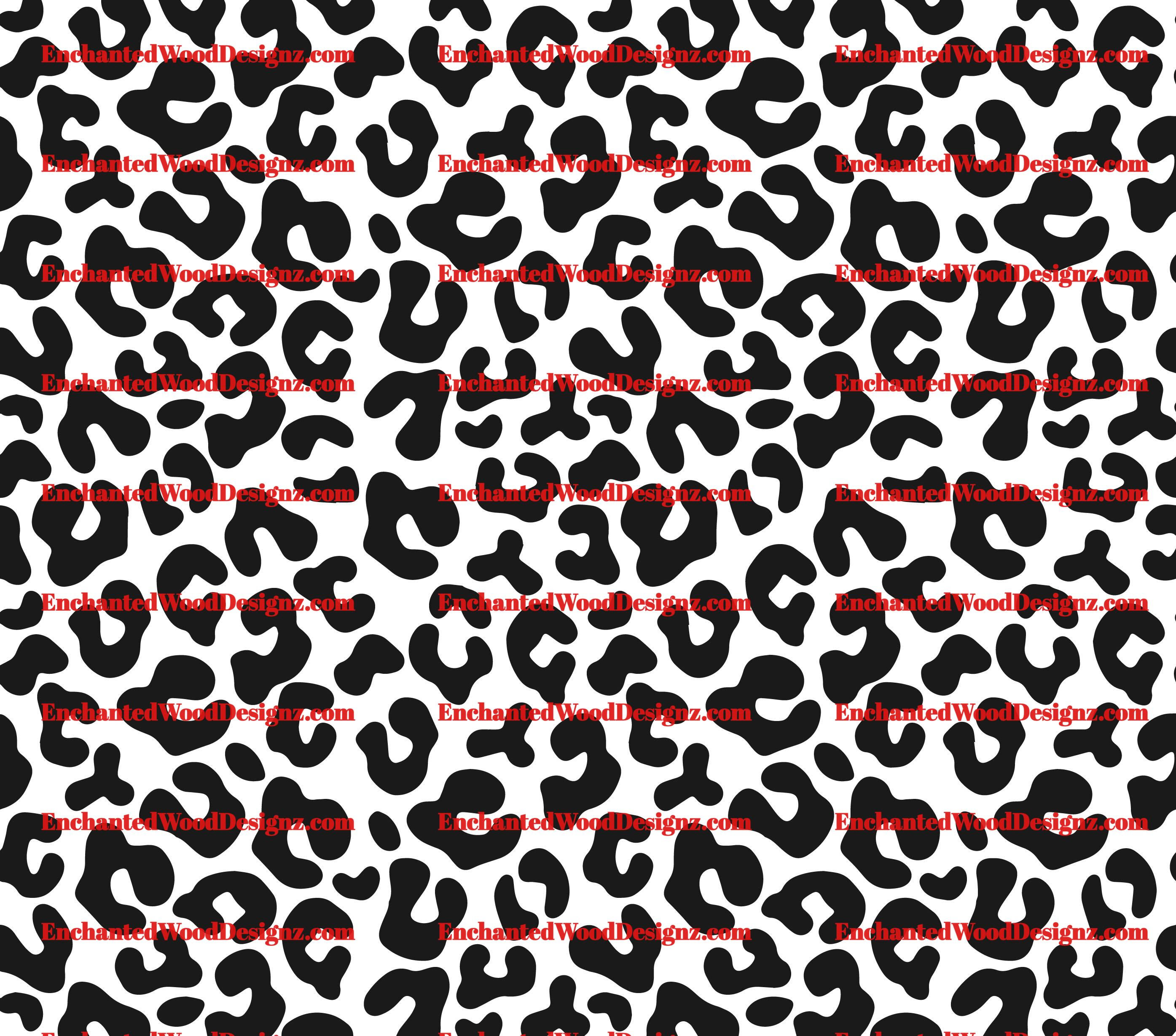 Leopard Glitter Burst