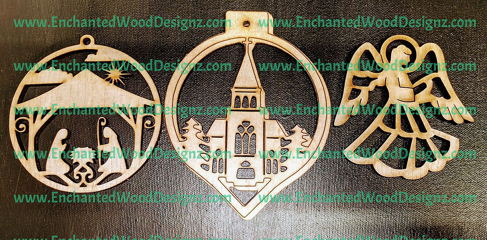 Thumbnail: Christmas Ornaments Religious collection