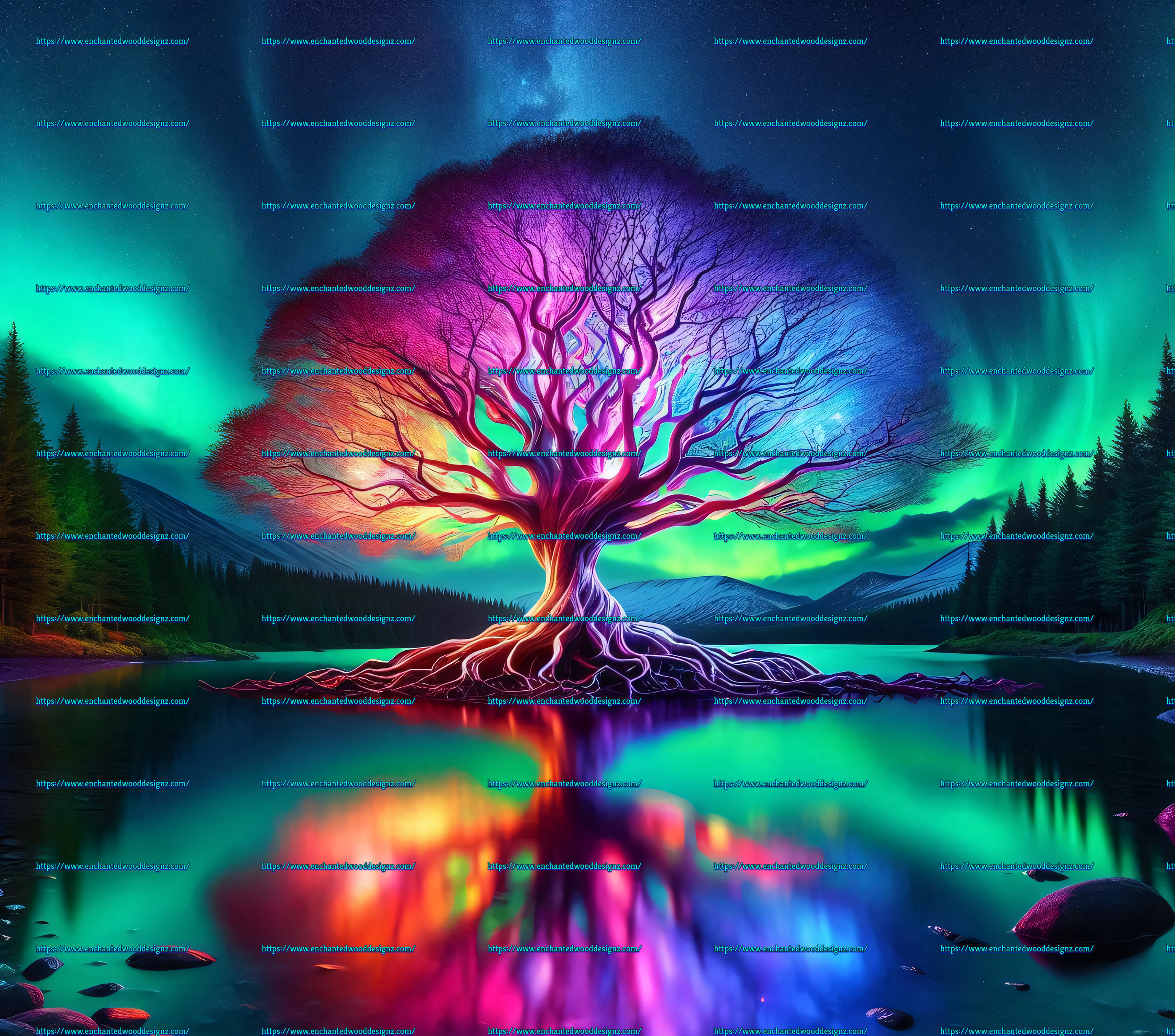 Northern Lights Tree of Life