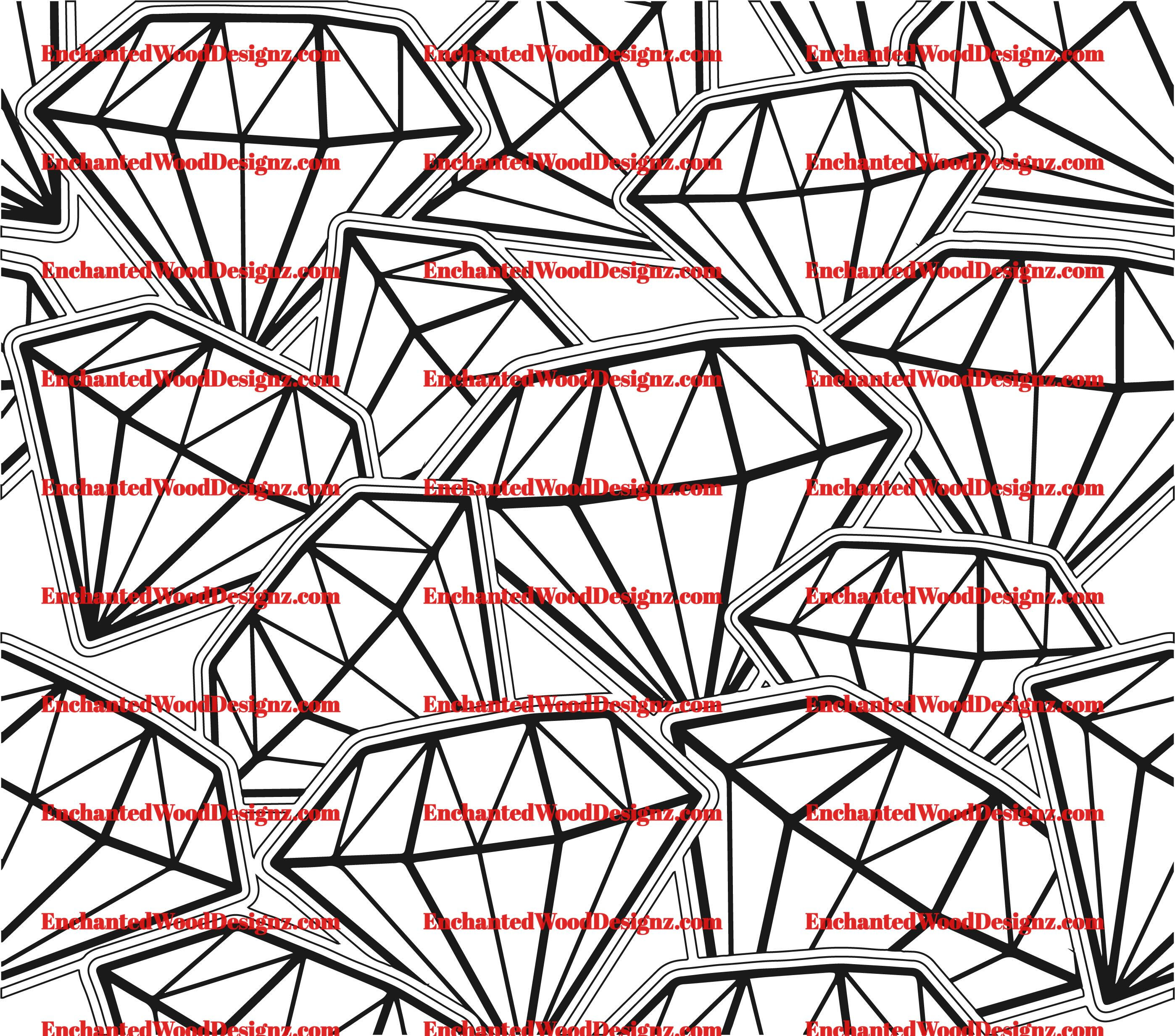 Diamonds Glitter Burst