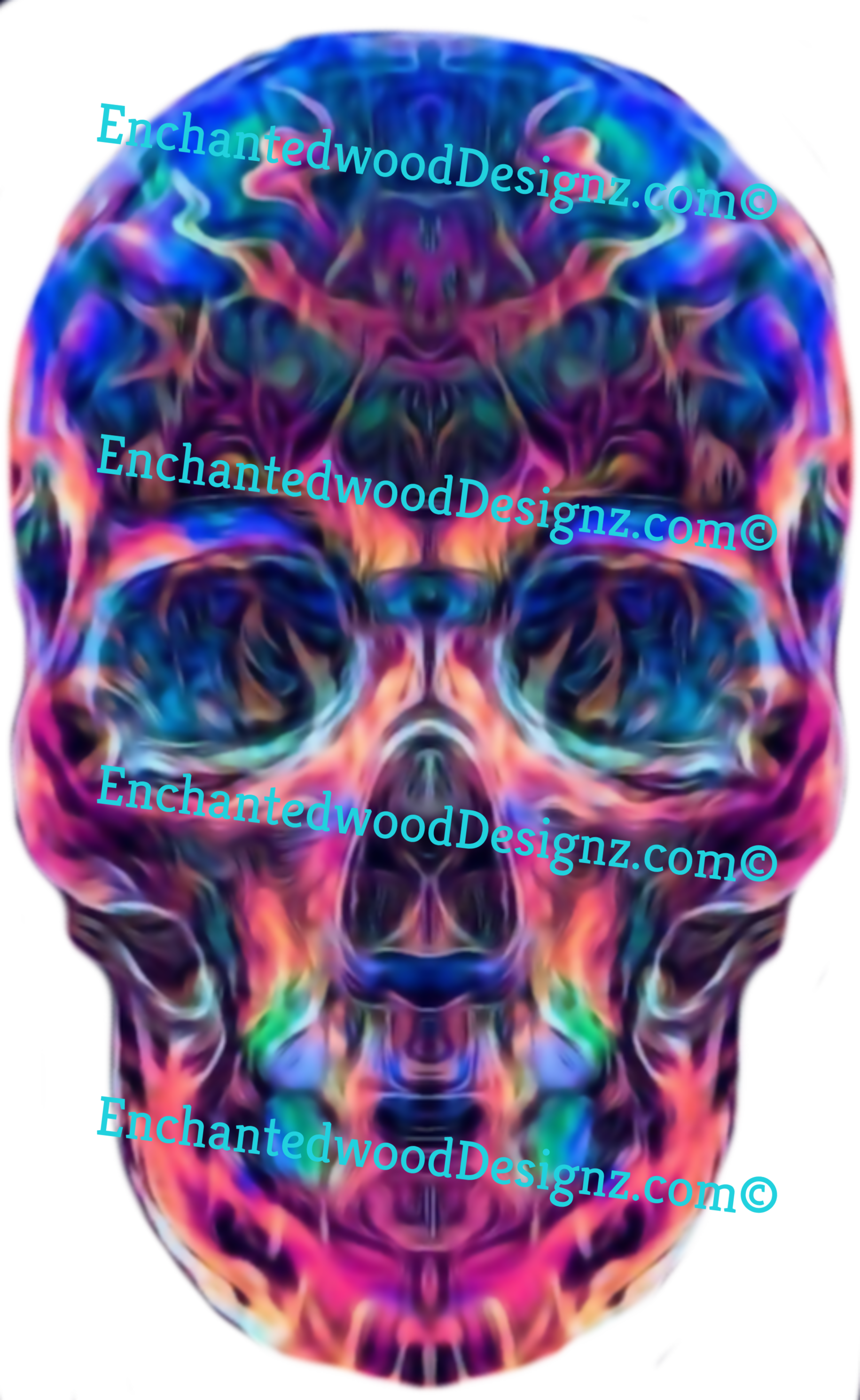 Psychedelic Skull