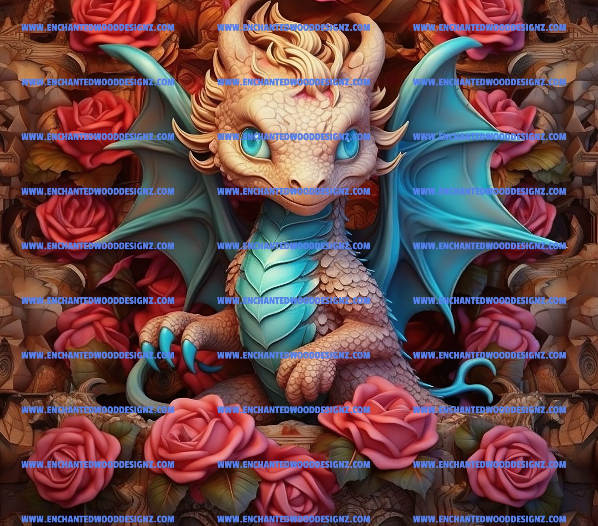 Baby Dragon W/Rosses