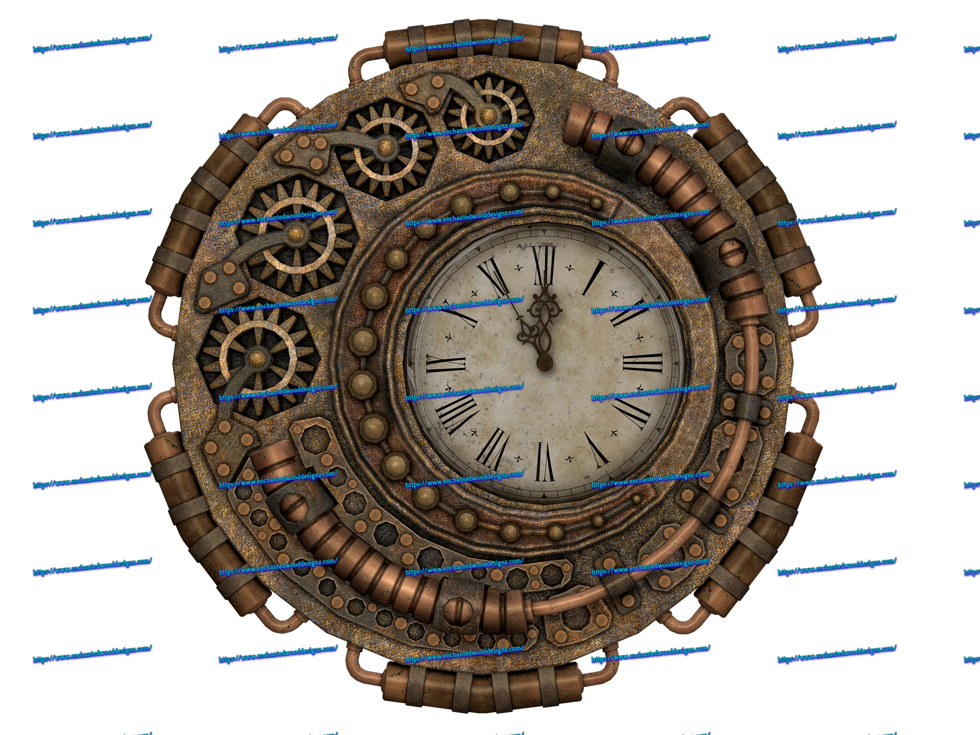 Steam Punk Clock #17