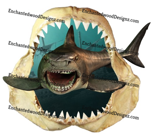 Thumbnail: Shark Bite me- 2 options