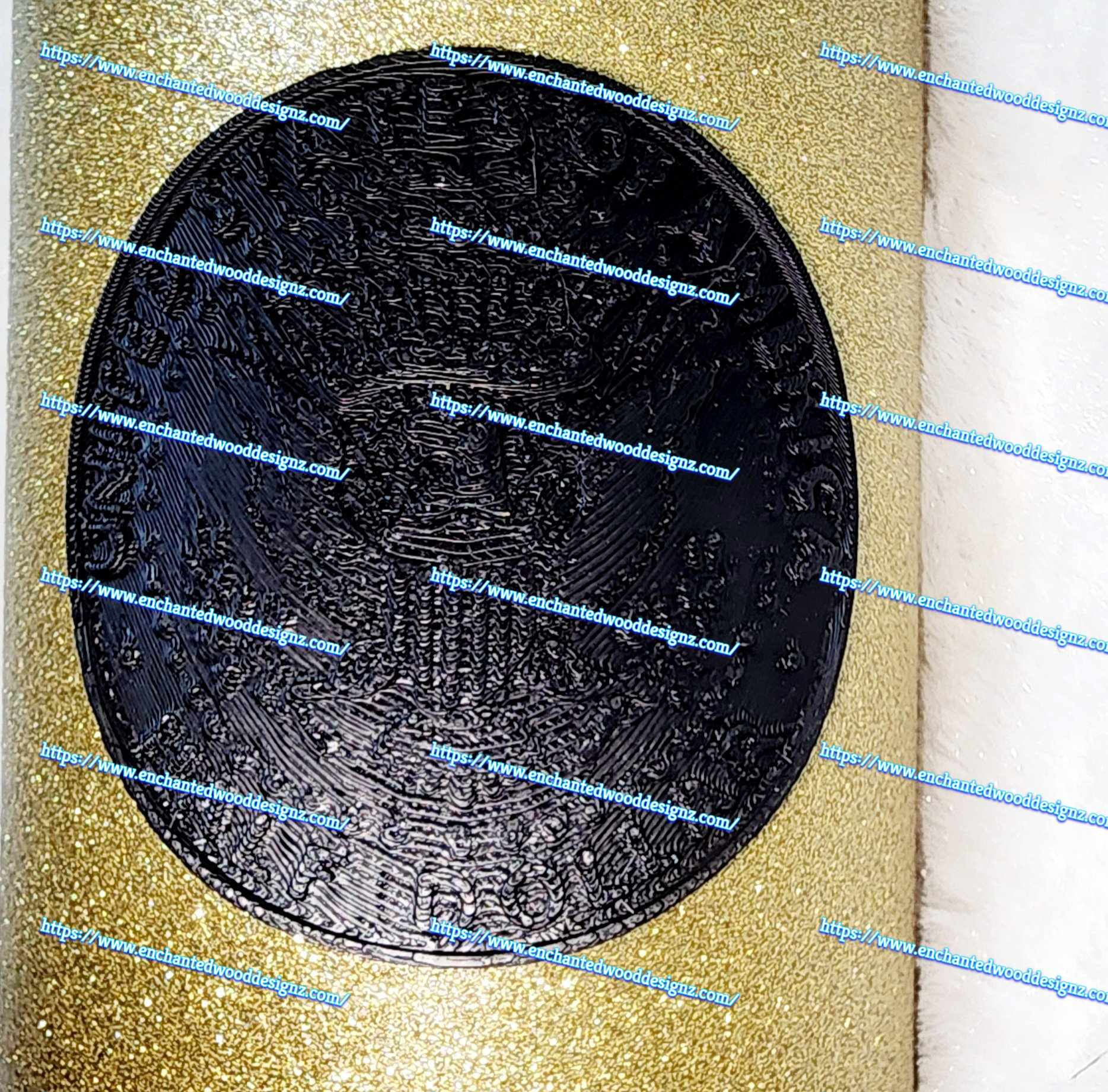 Half dollar Embellishment-2 pieces