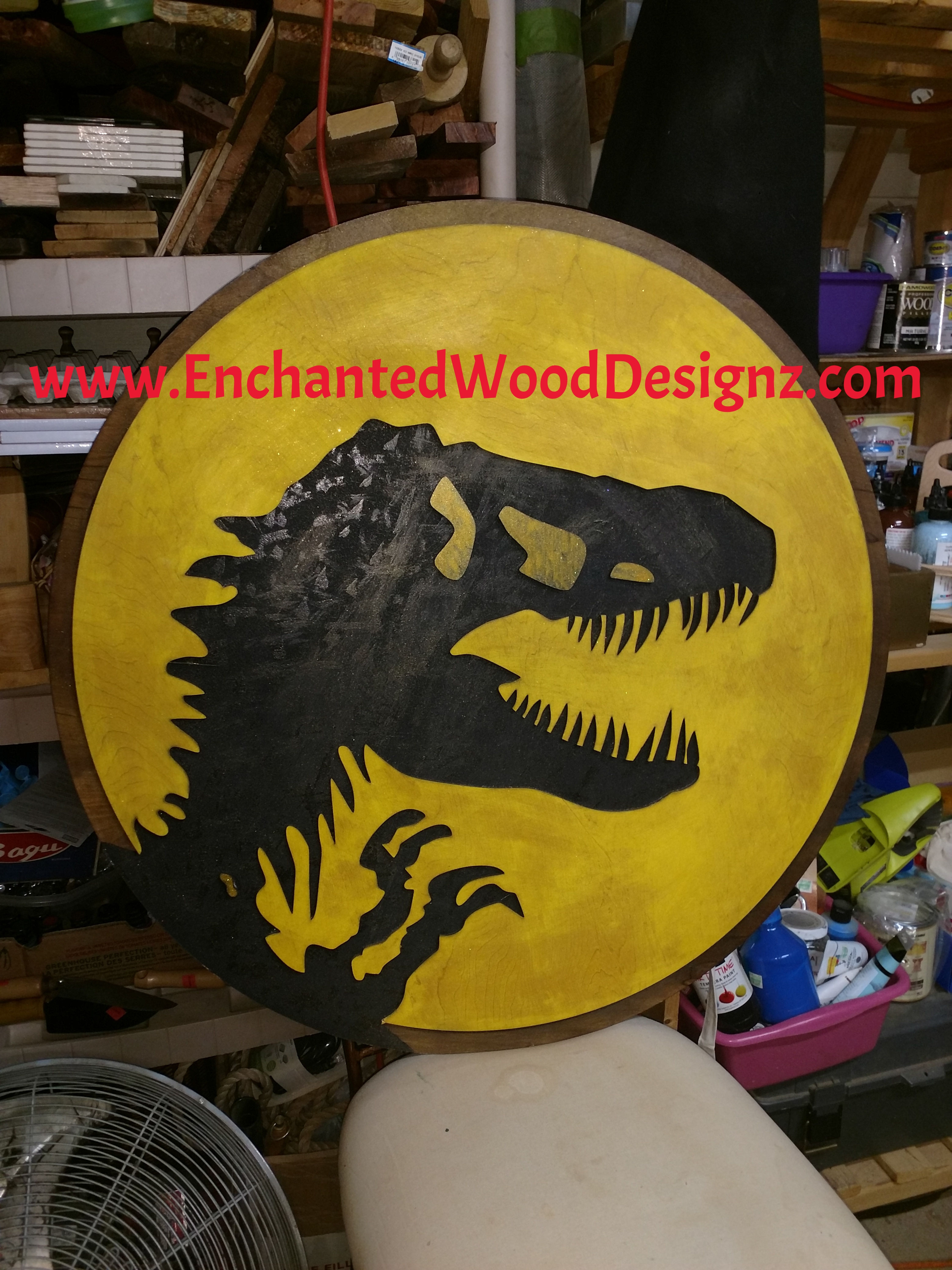 Dinosaur Wall Plaque -This guy is HUGE !!