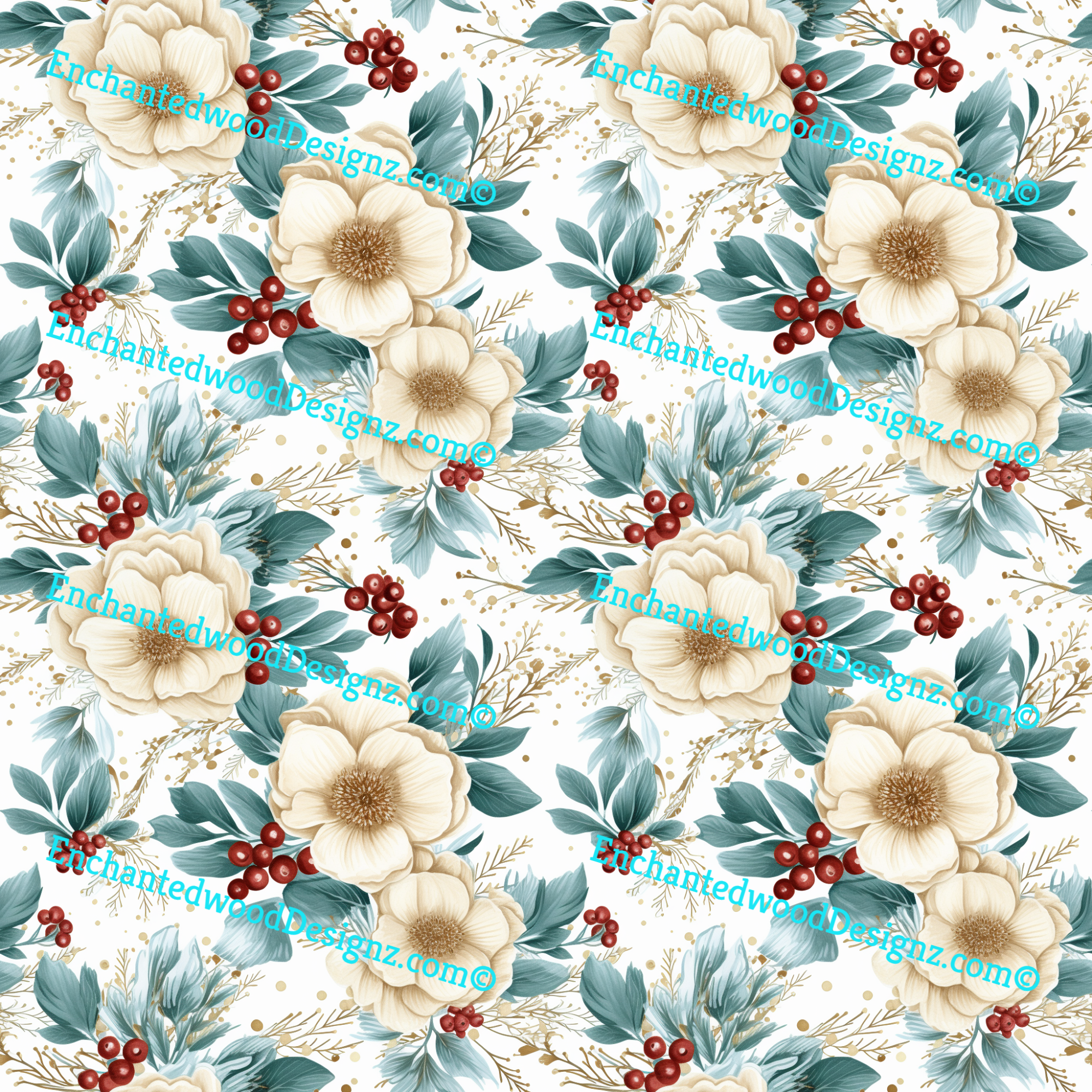 Mistletoe 11 Seamless