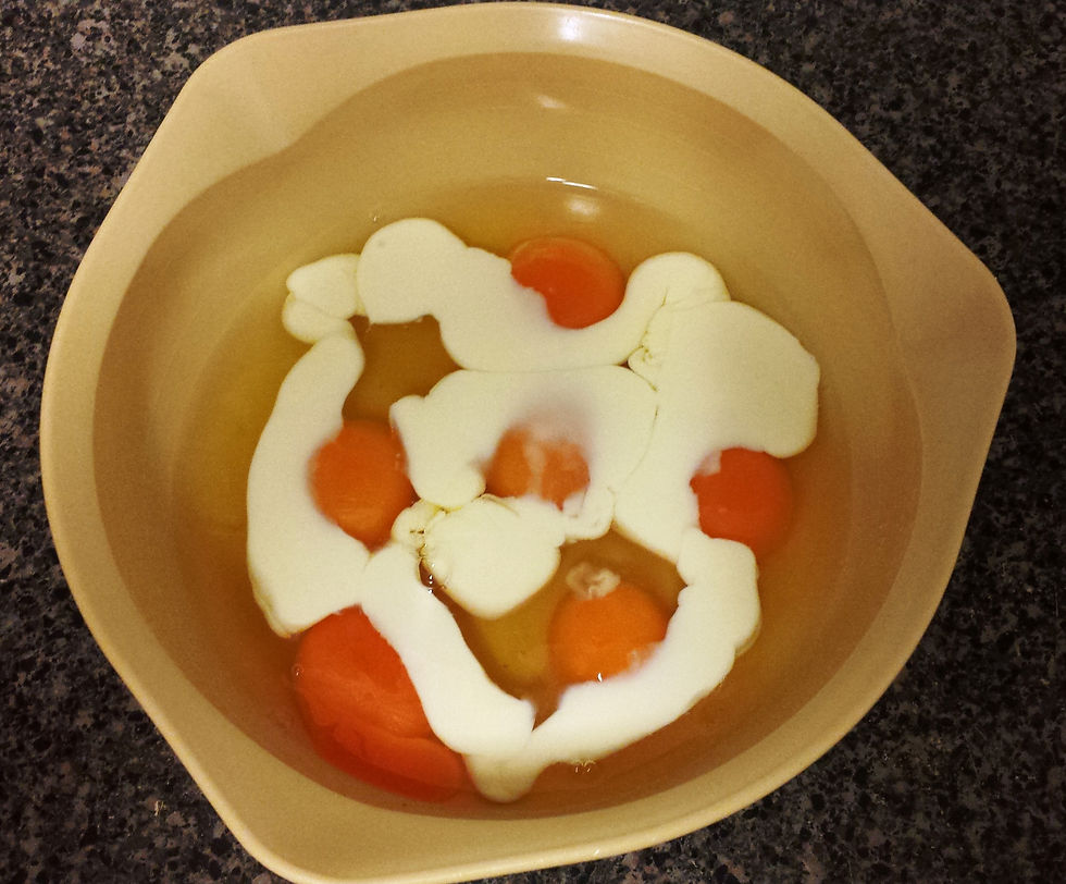 Scrambled Eggs the easy way
