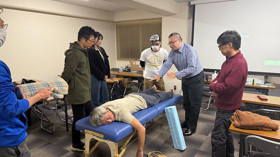 「高齢者の腰痛通電治療」開催