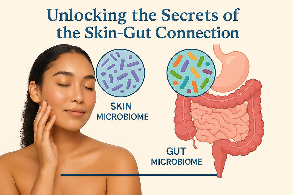 Unlocking the Secrets of the Skin–Gut Connection