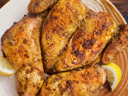 Lemon Herb Butter Roast Chicken