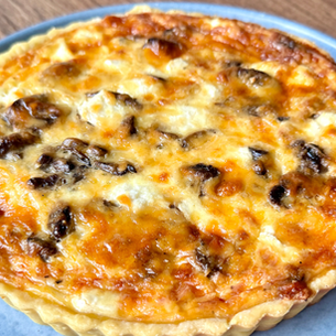 Mushroom Quiche 