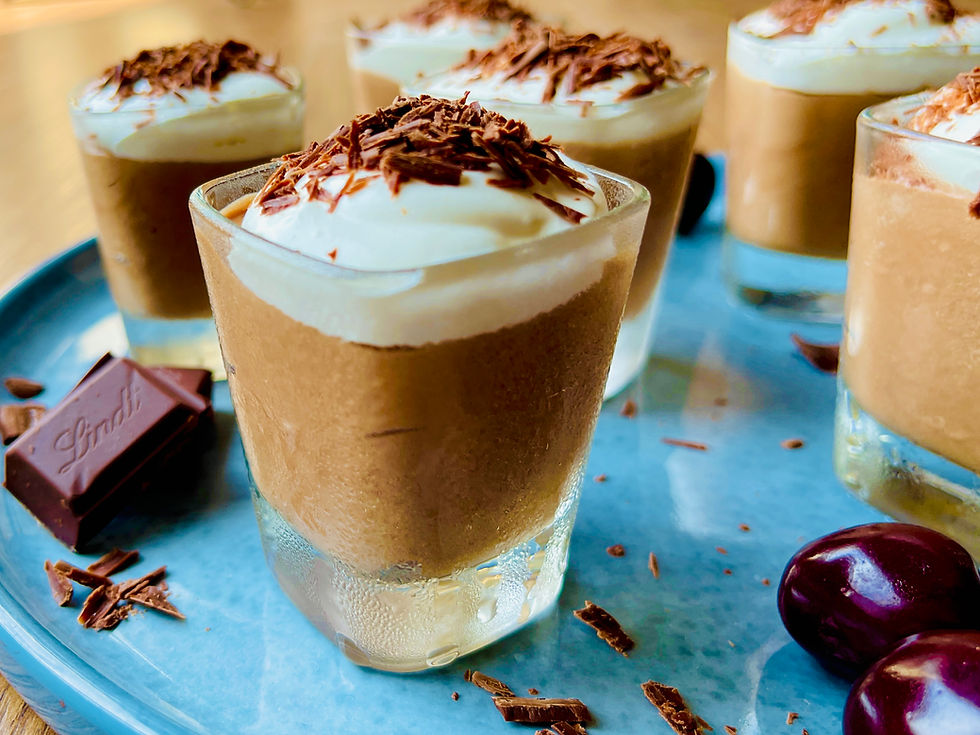 two ingredient chocolate mousse no egg no gelatine