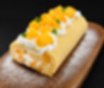 Mango Swiss Roll Cake