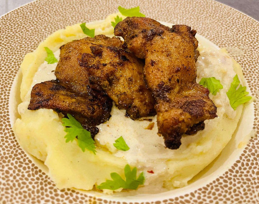 Easy Skillet Chicken Thighs