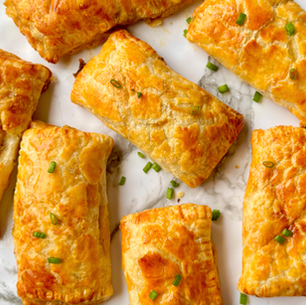 Creamy Cajun Chicken Puff Pastry Pockets