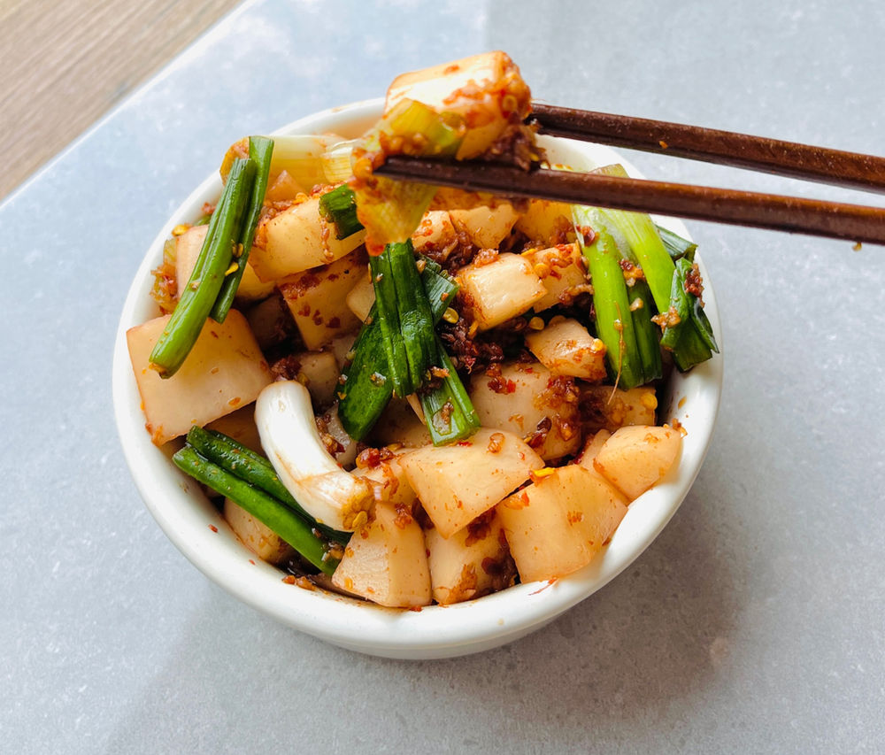 Korean Radish Kimchi