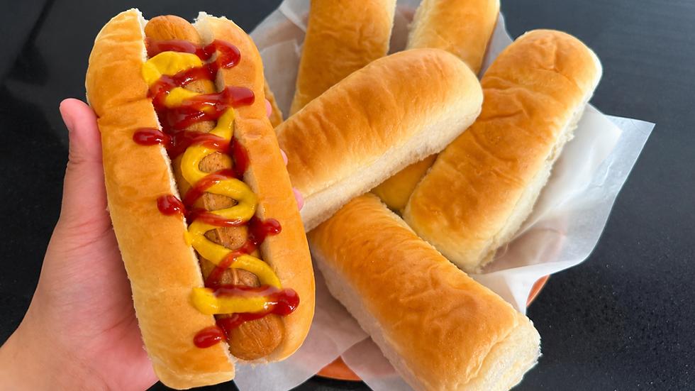 Homemade Hot Dog Buns