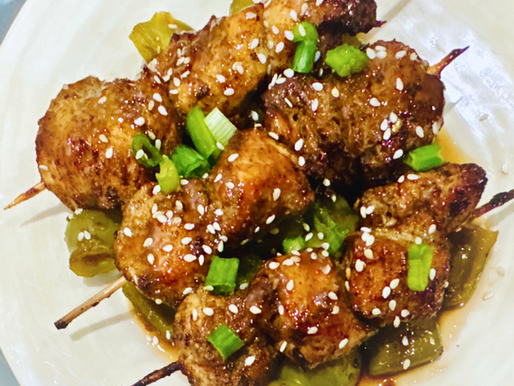Sticky Sweet Chilli Chicken Skewers
